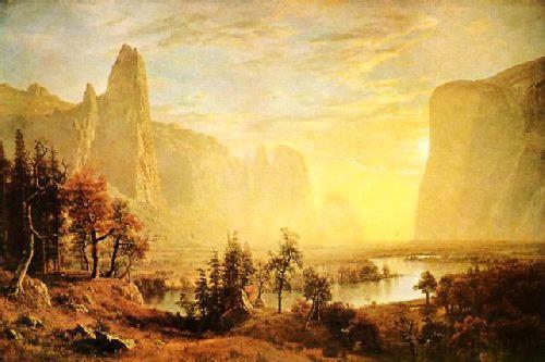 Albert Bierstadt The Yosemite Valley Germany oil painting art
